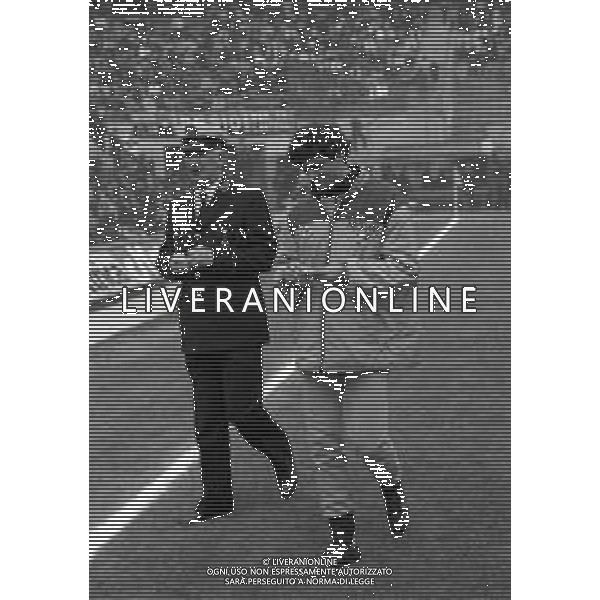 RETROSPETTIVA ALESSANDRO ALTOBELLI CALCIATORE NELLA FOTO ALESSANDRO ALTOBELLI NELL\'ANNO 1987-1988  AG ALDO LIVERANI SAS 