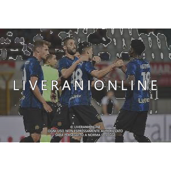 esultanza Inter dopo il gol del 2 a 2 Lugano vs Inter amichevole precampionato Lugano (CH) 17-07-2021 Stadio Cornaredo foto Roberto Garavaglia/ag. Aldo Liverani sas/AGENZIA ALDO LIVERANI