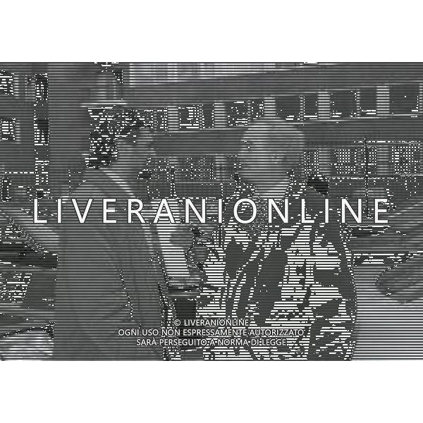 RETROSPETTIVA ALESSANDRO ALTOBELLI CALCIATORE NELLA FOTO ALESSANDRO ALTOBELLI NELL\'ANNO 1995-1996 CON SANDRO MAZZOLA AG ALDO LIVERANI SAS