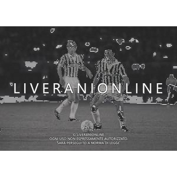 RETROSPETTIVA ALESSANDRO ALTOBELLI CALCIATORE NELLA FOTO ALESSANDRO ALTOBELLI NELL\'ANNO 1988 -1989 CON LA MAGLIA DELLA JUVENTUS AG ALDO LIVERANI SAS  