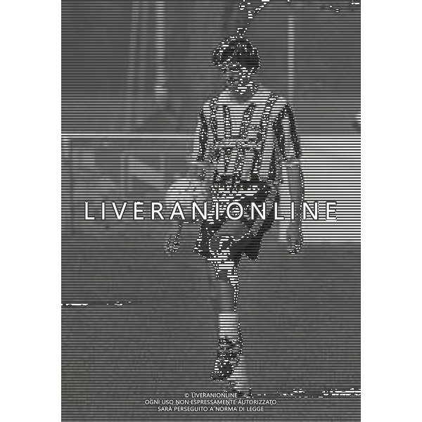 RETROSPETTIVA ALESSANDRO ALTOBELLI CALCIATORE NELLA FOTO ALESSANDRO ALTOBELLI NELL\'ANNO 1988 -1989 CON LA MAGLIA DELLA JUVENTUS AG ALDO LIVERANI SAS  
