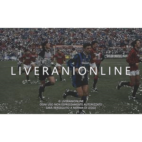 RETROSPETTIVA ALESSANDRO ALTOBELLI CALCIATORE NELLA FOTO ALESSANDRO ALTOBELLI CON LA MAGLIA DELL\'INTER AG ALDO LIVERANI SAS 