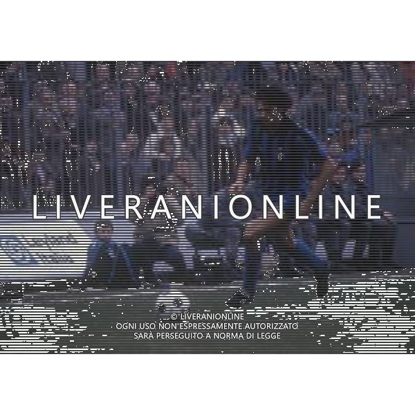 RETROSPETTIVA ALESSANDRO ALTOBELLI CALCIATORE NELLA FOTO ALESSANDRO ALTOBELLI CON LA MAGLIA DELL\'INTER AG ALDO LIVERANI SAS 