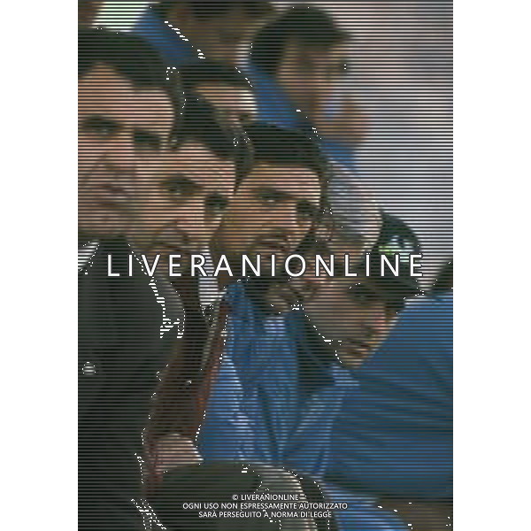 RETROSPETTIVA ALESSANDRO ALTOBELLI CALCIATORE NELLA FOTO ALESSANDRO ALTOBELLI DIRIGENTE DEL BRESCIA CALCIO NELL\'ANNO 1991 AG ALDO LIVERANI SAS 