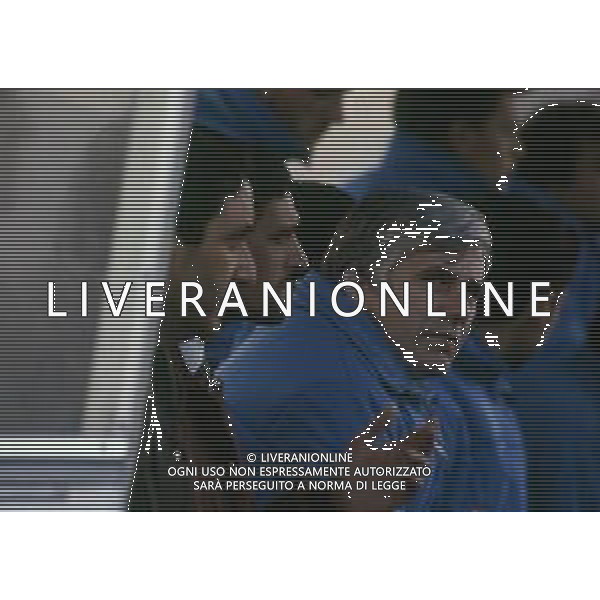 RETROSPETTIVA ALESSANDRO ALTOBELLI CALCIATORE NELLA FOTO ALESSANDRO ALTOBELLI DIRIGENTE DEL BRESCIA CALCIO NELL\'ANNO 1991 AG ALDO LIVERANI SAS 