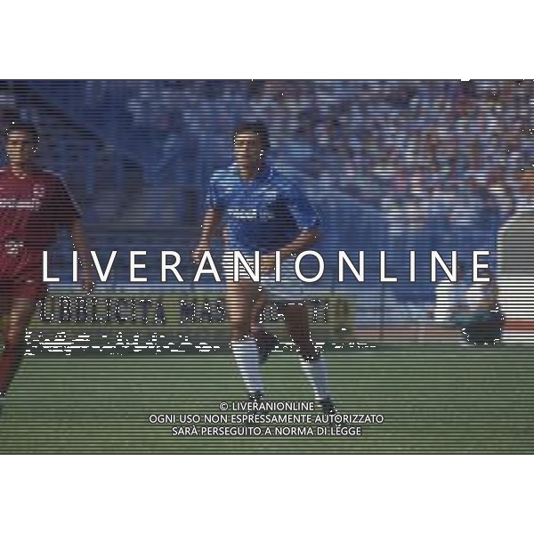 RETROSPETTIVA ALESSANDRO ALTOBELLI CALCIATORE NELLA FOTO ALESSANDRO ALTOBELLI CON LA MAGLIA DEL BRESCIA CALCIO AG ALDO LIVERANI SAS  