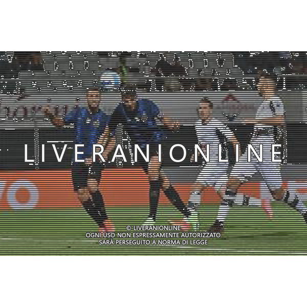Andrea Ranocchia (Inter) vicino al gol del 3 a 2 Lugano vs Inter amichevole precampionato Lugano (CH) 17-07-2021 Stadio Cornaredo foto Roberto Garavaglia/ag. Aldo Liverani sas