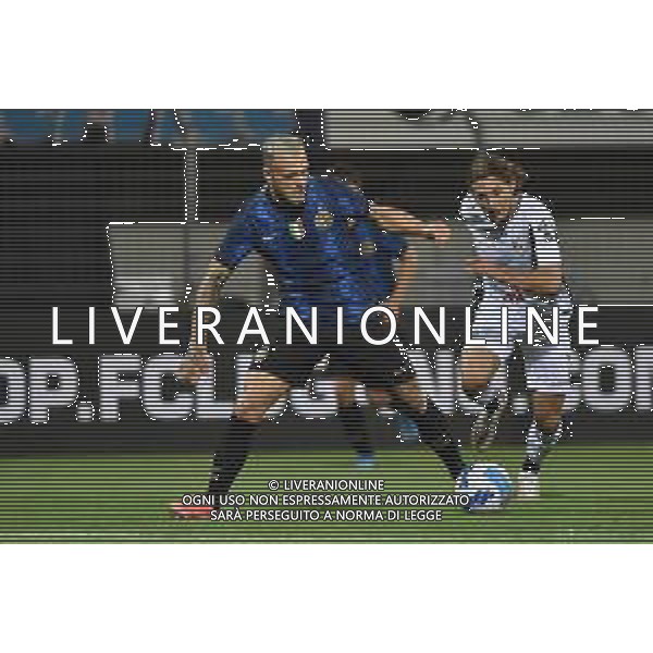 Federico Dimarco (Inter) Lugano vs Inter amichevole precampionato Lugano (CH) 17-07-2021 Stadio Cornaredo foto Roberto Garavaglia/ag. Aldo Liverani sas