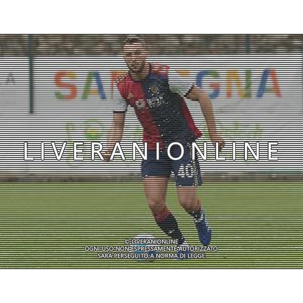RITIRO CAGLIARI CALCIO 2021 A PEJO NELLA FOTO: Sebastian Walukiewicz FOTO MOSCA, AG.LIVERANI