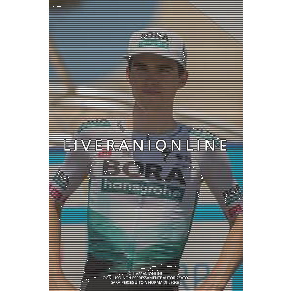 18-7-2021. Settimana Ciclistica Italiana sulle strade della Sardegna. Gara internazionale di ciclismo. Quinta tappa, Cagliari, Sardegna, Italia. Salvatore Moi/Aldo Liverani s.a.s. Nella foto: 3° classificato tutto il giro: Giovanni Aleotti (Italia).