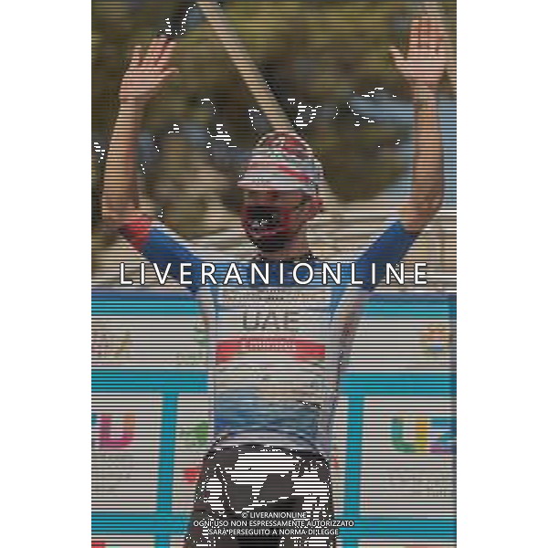 18-7-2021. Settimana Ciclistica Italiana sulle strade della Sardegna. Gara internazionale di ciclismo. Quinta tappa, Cagliari, Sardegna, Italia. Salvatore Moi/Aldo Liverani s.a.s. Nella foto: 2° cclassificato di tutto il giro Diego Ulissi (Italia).