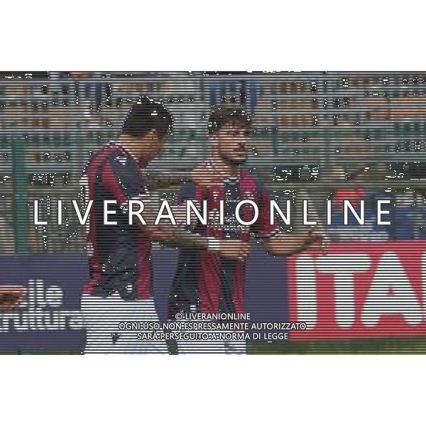 BOLOGNA, BAGNOLESE AMICHEVOLE PRECAMPIONATO NELLA FOTO: ESULTANZA Riccardo Orsolini FOTO MOSCA, AG.LIVERANI