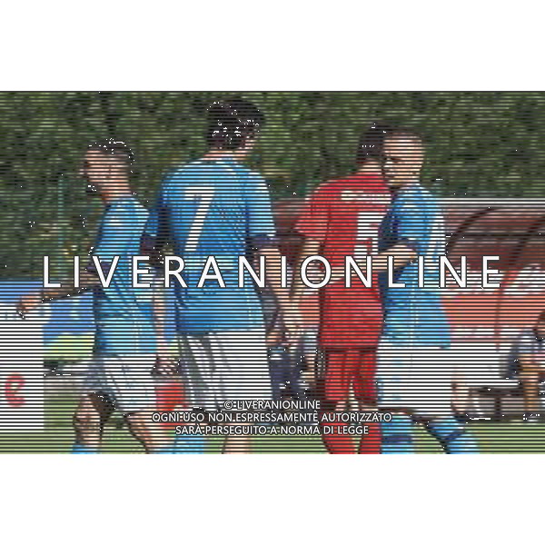 RITIRO NAPOLI CALCIO 2021 A DIMARO, FOLGARIDA NAPOLI, BASSA ANAUNIA NELLA FOTO: ESULTANZA Stanislav Lobotka FOTO MOSCA, AG.LIVERANI