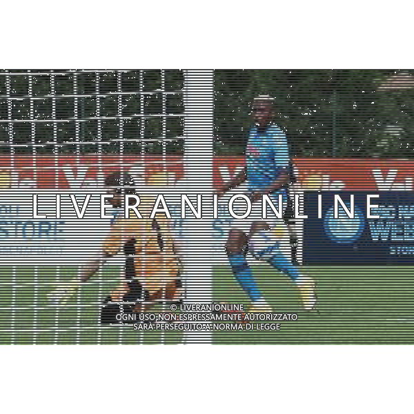 RITIRO NAPOLI CALCIO 2021 A DIMARO, FOLGARIDA NAPOLI, BASSA ANAUNIA NELLA FOTO: PRIMO GOL DI Victor Osimhen FOTO MOSCA, AG.LIVERANI
