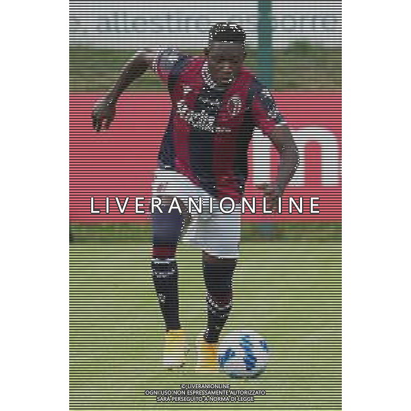 Ritiro Bologna FC 2021 a Pinzolo Nella foto: Ebenezer Annan Foto Mosca, Ag. Liverani /AGENZIA ALDO LIVERANI SAS