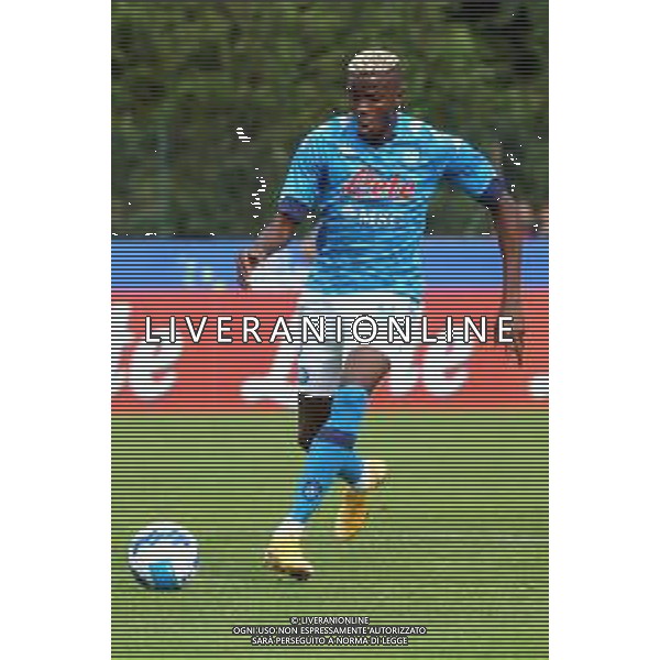 Ritiro SSC Napoli 2021 a Dimaro Nella foto: Victor Osimhen Foto Mosca, Ag. Liverani /AGENZIA ALDO LIVERANI SAS