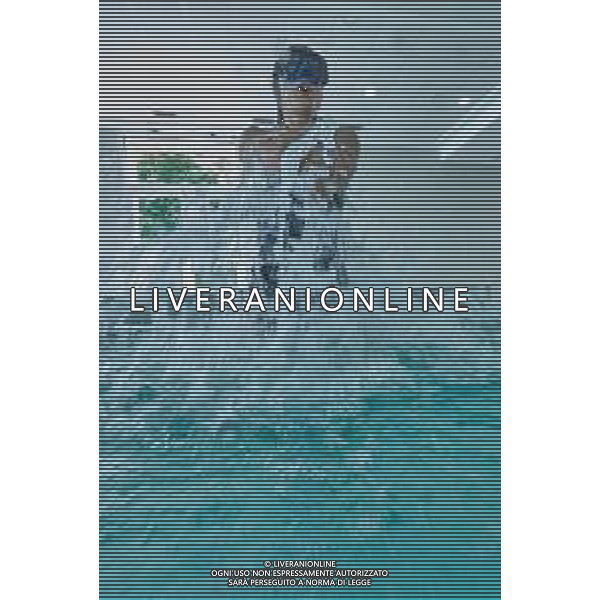 Allenamento sott\'acqua della schermitrice Arianna Errigo in vista delle Olimpiadi di Tokyo con la guida di Mike Maric nelle acque di Y-40, la piscina di acqua termale piu\' profonda al mondo, a Montegrotto Terme, tra respirazione, apnea, fiato, recupero e scherma subacquea - 19.07.2021 ©Ufficio Stampa - Action Agency S.r.l./AGENZIA ALDO LIVERANI SAS
