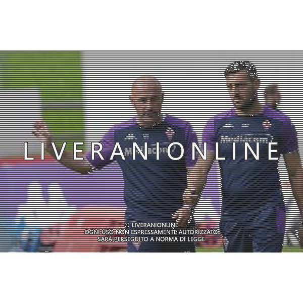 FIORENTINA, OSTERMUNCHEN AMICHEVOLE PRECAMPIONATO NELLA FOTO: ITALIANO VINCENZO ALLENATORE FOTO MOSCA, AG.LIVERANI/AGENZIA ALDO LIVERANI SAS - FIORENTINA - OSTERMUNCHEN AMICHEVOLE PRECAMPIONATO A MOENA 20.07.2021