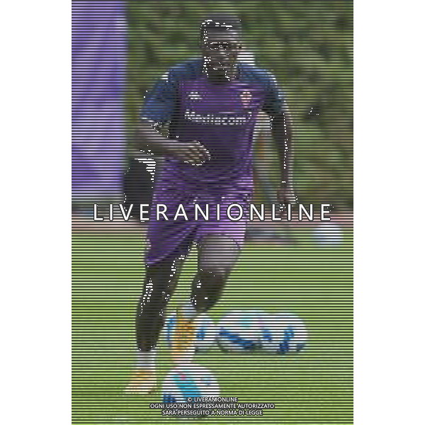 Ritiro AFC Fiorentina 2021 a Moena Nella foto: Alfred Duncan Foto Mosca, Ag. Liverani /AGENZIA ALDO LIVERANI SAS - FIORENTINA - OSTERMUNCHEN AMICHEVOLE PRECAMPIONATO A MOENA 20.07.2021