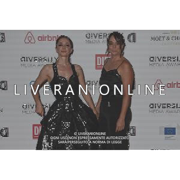 © TVRG Diversity Media Awards nella foto Andrea Delogu SX e Silvia Boschero DX Milano 19-07-2021 Teatro Franco Parenti Diversity Media Awards foto Roberto Garavaglia/agenzia Aldo Liverani