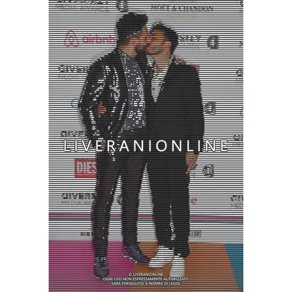 © TVRG Diversity Media Awards nella foto Papa\' per Scelta da SX Christian De Florio e Carlo Tumino Milano 19-07-2021 Teatro Franco Parenti Diversity Media Awards foto Roberto Garavaglia/agenzia Aldo Liverani