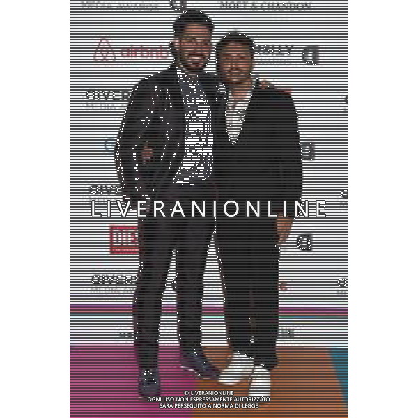 © TVRG Diversity Media Awards nella foto Papa\' per Scelta da SX Christian De Florio e Carlo Tumino Milano 19-07-2021 Teatro Franco Parenti Diversity Media Awards foto Roberto Garavaglia/agenzia Aldo Liverani