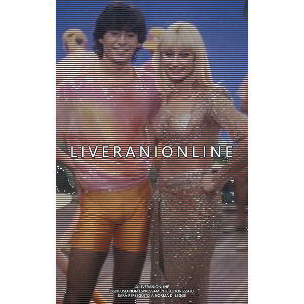 RETROSPETTIVA RAFFAELLA CARRA\' ATTRICE-CANTANTE E SHOW GIRL NELLA FOTO RAFFAELLA CARRA\' NELL\'ANNO 1985 AG ALDO LIVERANI SAS 