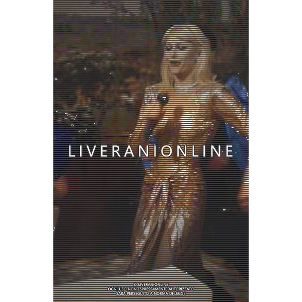 RETROSPETTIVA RAFFAELLA CARRA\' ATTRICE-CANTANTE E SHOW GIRL NELLA FOTO RAFFAELLA CARRA\' NELL\'ANNO 1985 AG ALDO LIVERANI SAS 
