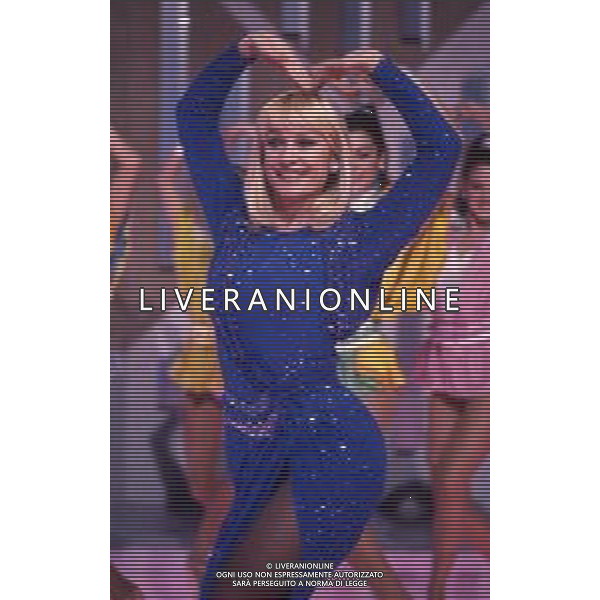 RETROSPETTIVA RAFFAELLA CARRA\' ATTRICE-CANTANTE E SHOW GIRL NELLA FOTO RAFFAELLA CARRA\' NELL\'ANNO 1985 AG ALDO LIVERANI SAS 