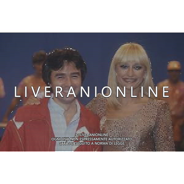 RETROSPETTIVA RAFFAELLA CARRA\' ATTRICE-CANTANTE E SHOW GIRL NELLA FOTO RAFFAELLA CARRA\' NELL\'ANNO 1985 AG ALDO LIVERANI SAS 