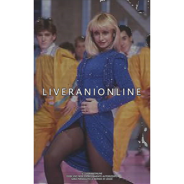 RETROSPETTIVA RAFFAELLA CARRA\' ATTRICE-CANTANTE E SHOW GIRL NELLA FOTO RAFFAELLA CARRA\' NELL\'ANNO 1985 AG ALDO LIVERANI SAS 