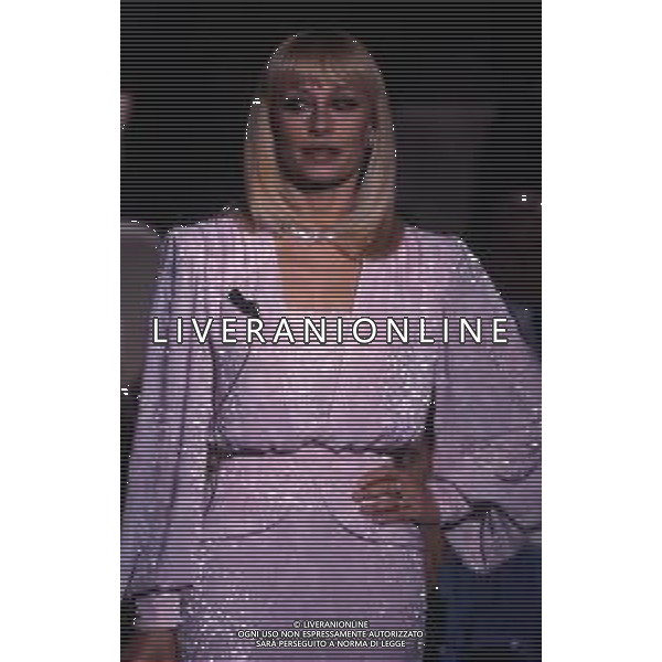 RETROSPETTIVA RAFFAELLA CARRA\' ATTRICE-CANTANTE E SHOW GIRL NELLA FOTO RAFFAELLA CARRA\' NELL\'ANNO 1986 AG ALDO LIVERANI SAS 