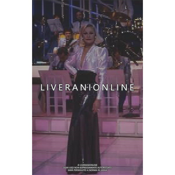 RETROSPETTIVA RAFFAELLA CARRA\' ATTRICE-CANTANTE E SHOW GIRL NELLA FOTO RAFFAELLA CARRA\' NELL\'ANNO 1986 AG ALDO LIVERANI SAS 