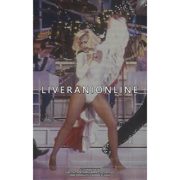 RETROSPETTIVA RAFFAELLA CARRA\' ATTRICE-CANTANTE E SHOW GIRL NELLA FOTO RAFFAELLA CARRA\' NELL\'ANNO 1986 AG ALDO LIVERANI SAS 
