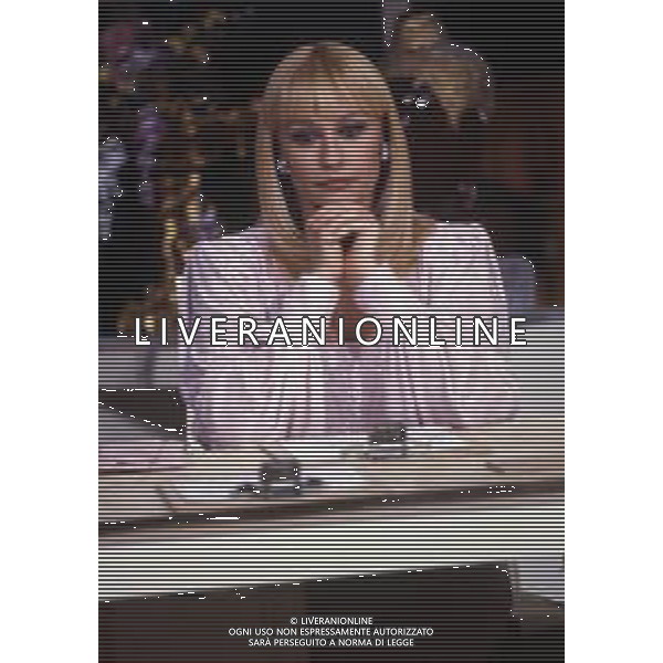 RETROSPETTIVA RAFFAELLA CARRA\' ATTRICE-CANTANTE E SHOW GIRL NELLA FOTO RAFFAELLA CARRA\' NELL\'ANNO 1986 AG ALDO LIVERANI SAS 