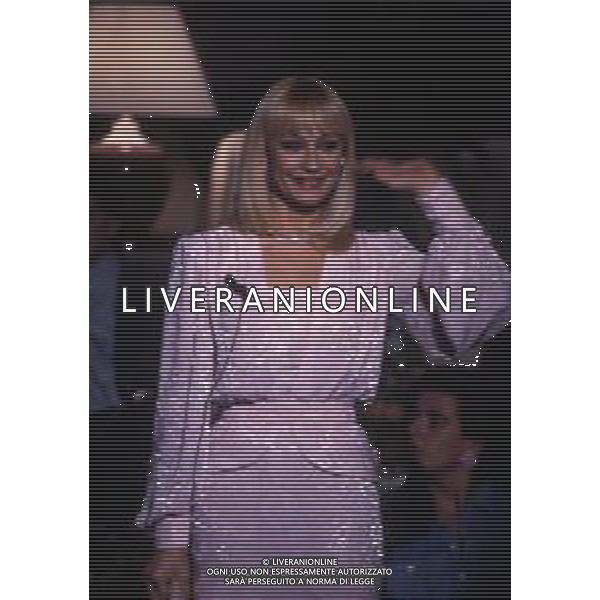 RETROSPETTIVA RAFFAELLA CARRA\' ATTRICE-CANTANTE E SHOW GIRL NELLA FOTO RAFFAELLA CARRA\' NELL\'ANNO 1986 AG ALDO LIVERANI SAS 
