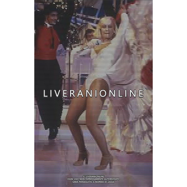 RETROSPETTIVA RAFFAELLA CARRA\' ATTRICE-CANTANTE E SHOW GIRL NELLA FOTO RAFFAELLA CARRA\' NELL\'ANNO 1986 AG ALDO LIVERANI SAS 