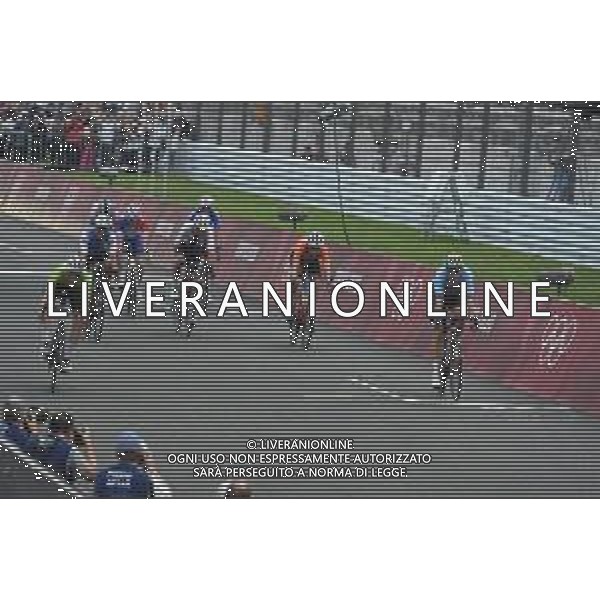 24-07-2021 Giochi Olimpici Elite Uomini; 2021, Jumbo - Visma; 2021, Uae - Emirates; Van Aert, Wout; Pogacar, Tadej; Fuji Speedway; - Olimpiadi Tokyo 2020 Giappone ©SIROTTI/AGENZIA ALDO LIVERANI SAS