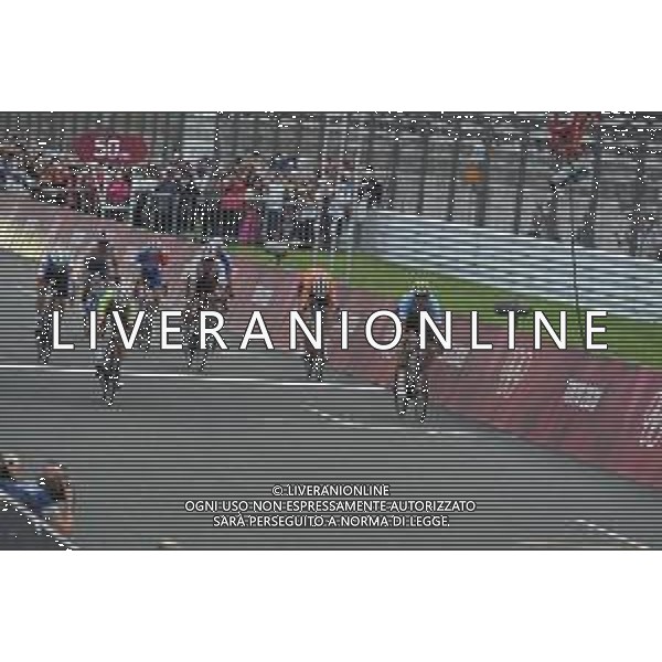 24-07-2021 Giochi Olimpici Elite Uomini; 2021, Jumbo - Visma; 2021, Uae - Emirates; Van Aert, Wout; Pogacar, Tadej; Fuji Speedway; - Olimpiadi Tokyo 2020 Giappone ©SIROTTI/AGENZIA ALDO LIVERANI SAS