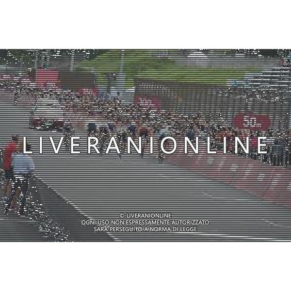 24-07-2021 Giochi Olimpici Elite Uomini; 2021, Jumbo - Visma; 2021, Uae - Emirates; Van Aert, Wout; Pogacar, Tadej; Fuji Speedway; - Olimpiadi Tokyo 2020 Giappone ©SIROTTI/AGENZIA ALDO LIVERANI SAS