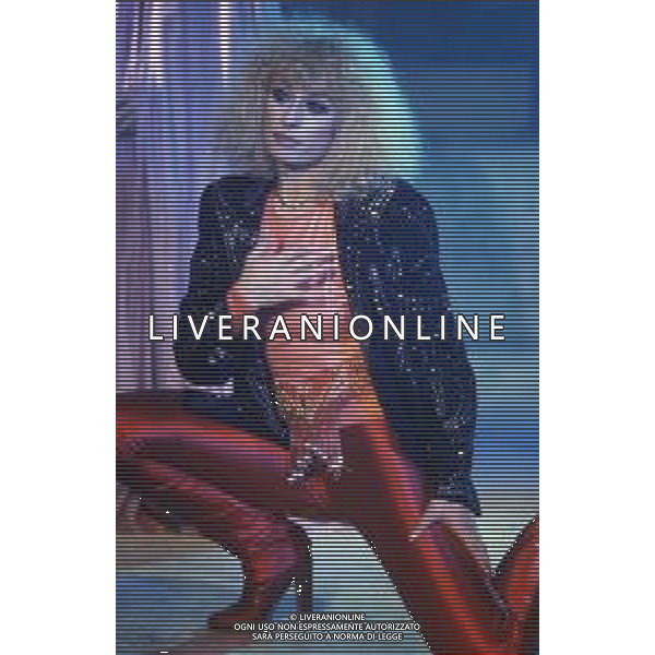 RAFFAELLA CARRA\' CANTANTE E SHOWGIRL - RETROSPETTIVA ANNI \'70 NELLA FOTO NEL 1979 - 1980 ©ARCHIVIO GIOVANNI LIVERANI/AG. ALDO LIVERANI SAS