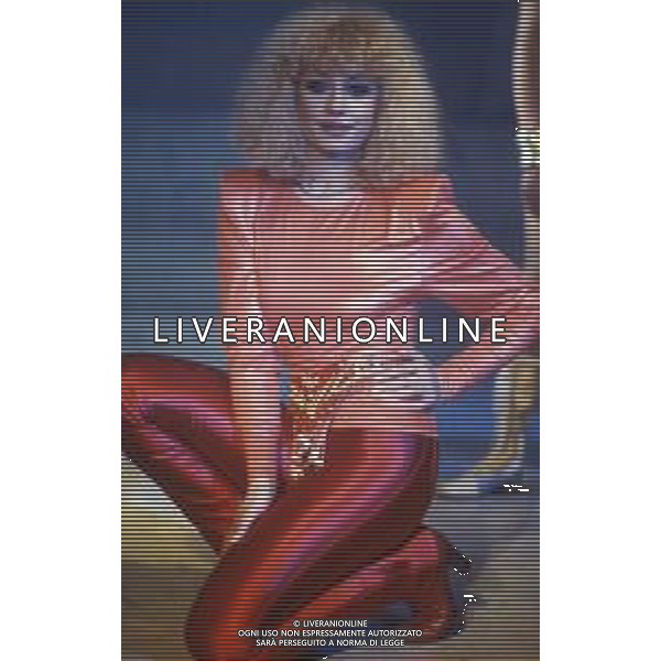 RAFFAELLA CARRA\' CANTANTE E SHOWGIRL - RETROSPETTIVA ANNI \'70 NELLA FOTO NEL 1979 - 1980 ©ARCHIVIO GIOVANNI LIVERANI/AG. ALDO LIVERANI SAS