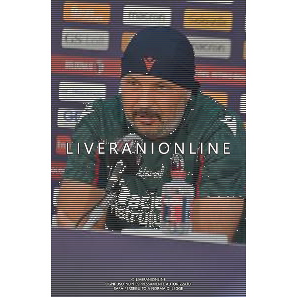 Sinisa Mihajlovic in Conferenza stampa Ritiro Bologna FC Pinzolo 23 07 2021 Photo Roberto Villani / AGENZIA ALDO LIVERANI SAS