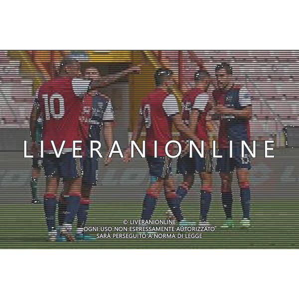 RITIRO CAGLIARI CALCIO 2021 VICENZA, CAGLIARI AMICHEVOLE PRECAMPIONATO NELLA FOTO: ESULTANZA Joao Pedro FOTO MOSCA, AG.LIVERANI/AG. ALDO LIVERANI SAS