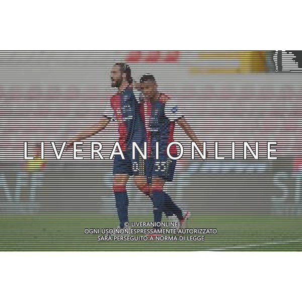 RITIRO CAGLIARI CALCIO 2021 VICENZA, CAGLIARI AMICHEVOLE PRECAMPIONATO NELLA FOTO: ESULTANZA Leonardo Pavoletti, DALBERT FOTO MOSCA, AG.LIVERANI/AGENZIA ALDO LIVERANI SAS