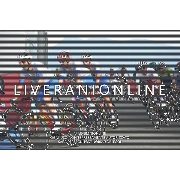 24-07-2021 Giochi Olimpici Elite Uomini; 2021, Trek - Segafredo; 2021, Ef Education - Nippo; Nibali, Vincenzo; Bettiol, Alberto; Fuji Speedway; cSIROTTI/AGENZIA ALDO LIVERANI SAS