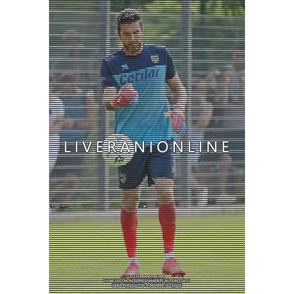 Gianlugi Buffon (Parma) Parma vs Trento amichevole precampionato San Michele all\'Adige 24-07-2021 foto Roberto Garavaglia/ag. Aldo Liverani sas
