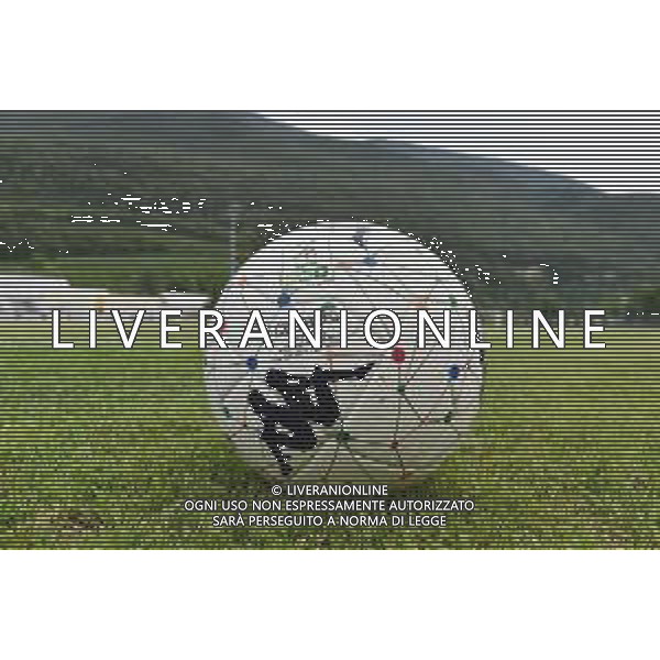 il pallone ufficiale delle gare del Campionato Serie BKT Parma vs Trento amichevole precampionato San Michele all\'Adige 24-07-2021 foto Roberto Garavaglia/ag. Aldo Liverani sas