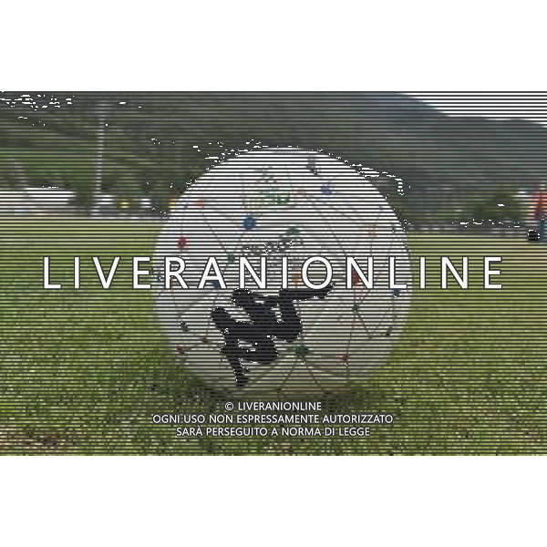 il pallone ufficiale delle gare del Campionato Serie BKT Parma vs Trento amichevole precampionato San Michele all\'Adige 24-07-2021 foto Roberto Garavaglia/ag. Aldo Liverani sas