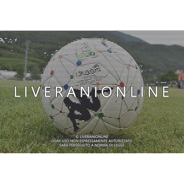 il pallone ufficiale delle gare del Campionato Serie BKT Parma vs Trento amichevole precampionato San Michele all\'Adige 24-07-2021 foto Roberto Garavaglia/ag. Aldo Liverani sas